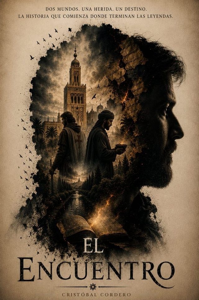 Cubierta de El Encuentro, de Cristóbal Cordero